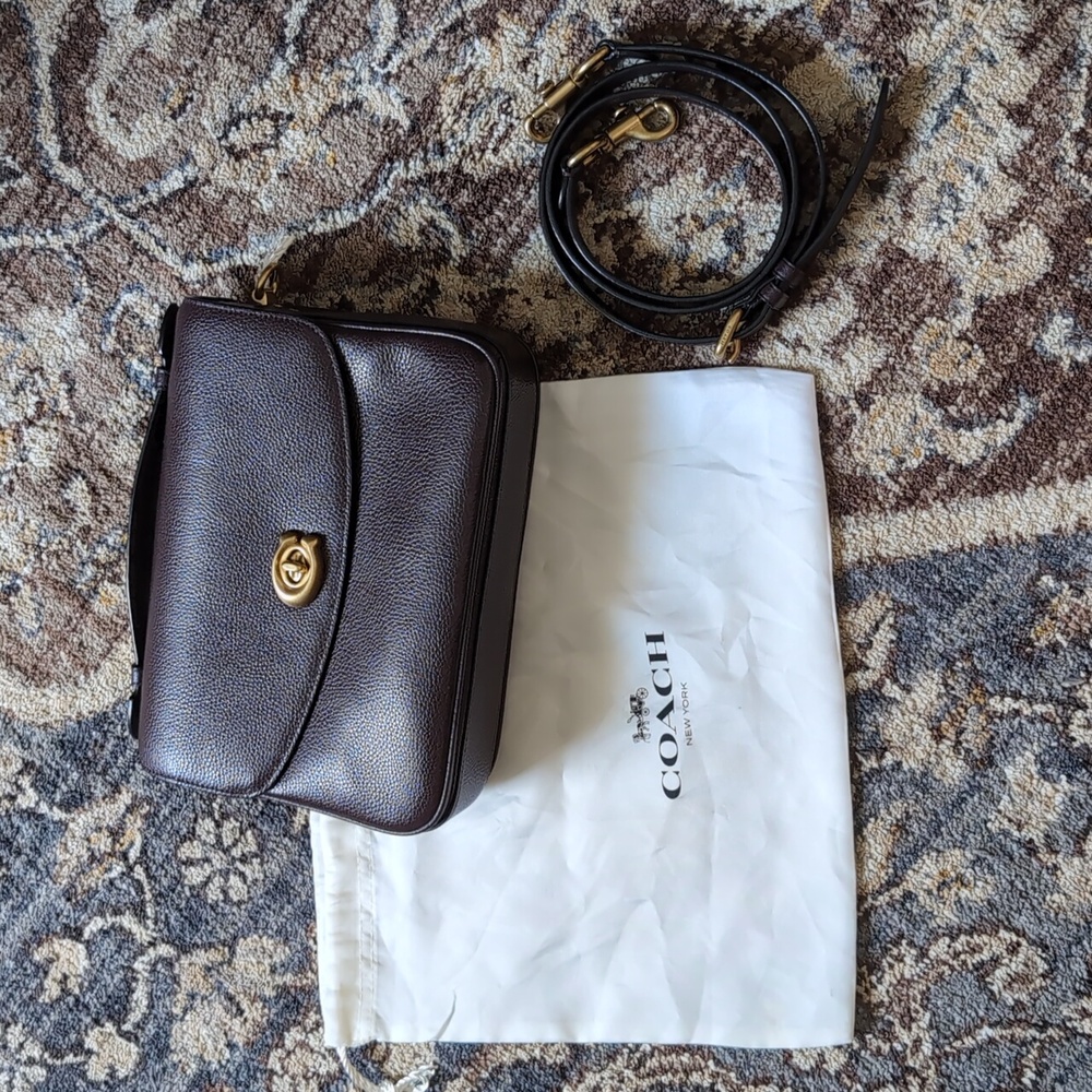Coach Cassie in Oxblood